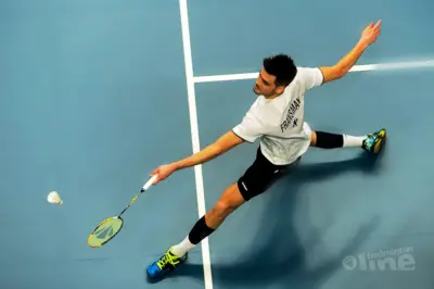 Nick Fransman moeizaam naar halve finales op Carlton NK Badminton 2017