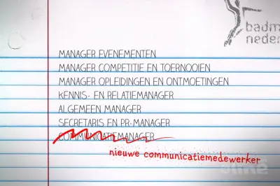 De doorstart van Badminton (in) Nederland - slot