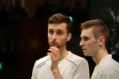 Uitdagend potje badminton tegen Olympisch en wereldkampioen Tony Gunawan tijdens US Open 2017?