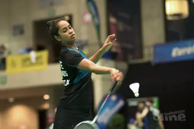 Nederlands Kampioene badminton Gayle Mahulette op medaillekoers in Cardiff