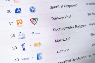 Nederlandse Badminton Eredivisie wedstrijden van zaterdag 28 oktober 2017