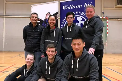 Amstelveense badmintonclub Van Zijderveld handhaaft plaats in Nederlandse Badminton Eredivisie