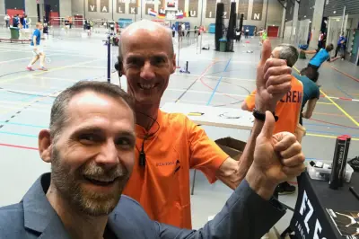 Onder de indruk van het Junior Master-toernooi van BECA 2000