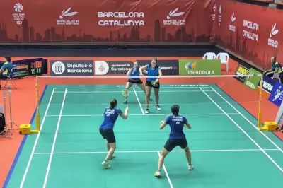 Early exit voor topbadmintonner Mark Caljouw in stad van Gaudi