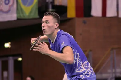 Topbadmintonner Mark Caljouw in halve finale Orleans Masters 2019