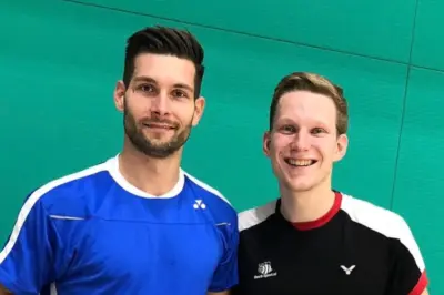 Kwartfinales eindstation voor Jelle Maas en Robin Tabeling in Orange