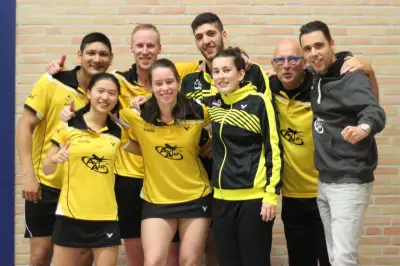 Almere thuis tegen Duinwijck in kampioenspoule Nederlandse Badminton Eredivisie