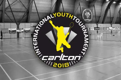 Topbadminton tijdens 42e Carlton International Youth Tournament in Hoensbroek