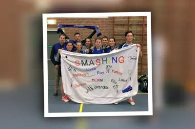 Smashing zegeviert in slotronde Nederlandse Badminton Eredivisie