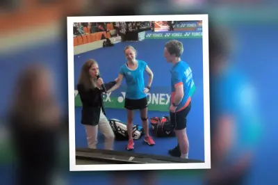 Net geen finale bij German Open voor Robin Tabeling en Selena Piek