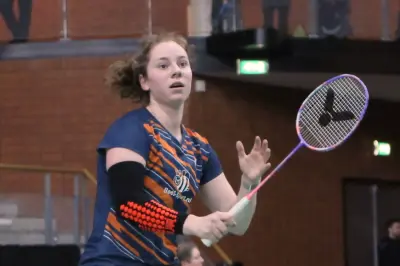 Nederlandse badmintonners kloppen ook Isra&euml;l in Haarlem
