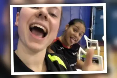 Weer finale voor jeugdige badmintonners Debora Jille en Alyssa Tirtosentono