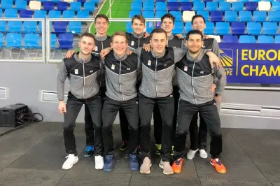 Nederlandse mannen stunten met plek in halve finales EK Badminton