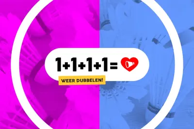 Dubbelen mag weer vanaf 5 juni: nieuwe versoepelingen!
