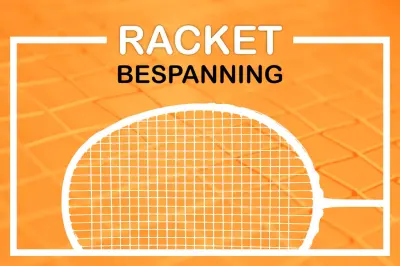 bespanning van een racket