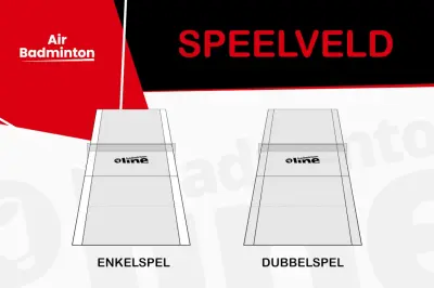 speelveld AirBadminton