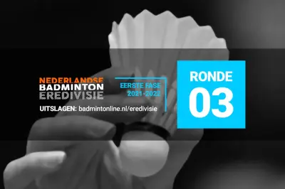 Derde speelronde Nederlandse Badminton Eredivisie: loopt Drop Shot nog verder uit?
