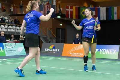 Debora Jille en Cheryl Seinen naar halve finale Europese Spelen 2023