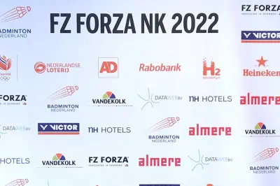 Mark Caljouw en Gayle Mahulette enkelspelkampioenen op NK Badminton 2022