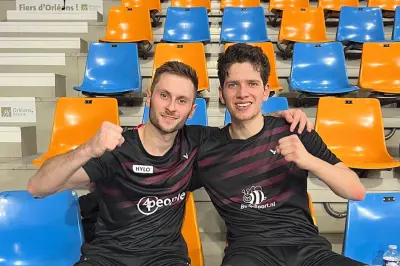 Ruben Jille en Ties van der Lecq in halve finale Orleans Masters 2022