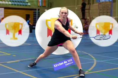Kirsten de Wit scoort hattrick tijdens NJK in Tilburg