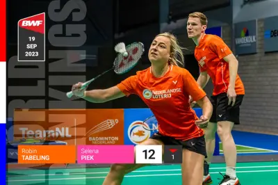 Wereldranglijst Badminton op 19 september 2023