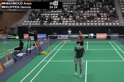 Flora Wang klopt titelverdedigster Chloe Mayer in kwartfinale op NK Badminton 2025