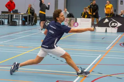 Laatste Nederlandse Badminton Eredivisie wedstrijd DKC seizoen 2024-2025