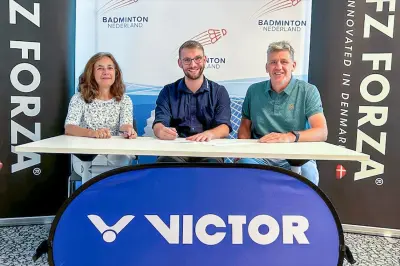 VICTOR/FZ FORZA en Badminton Nederland verlengen hun succesvolle samenwerking met vier jaar!