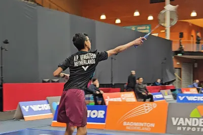Aram Mahmoud verslaat qualifier Nagasharan Podala Vengatesh in eerste ronde