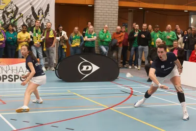 DKC: gestreden als leeuwen in de halve finale van de Nederlandse Badminton Eredivisie