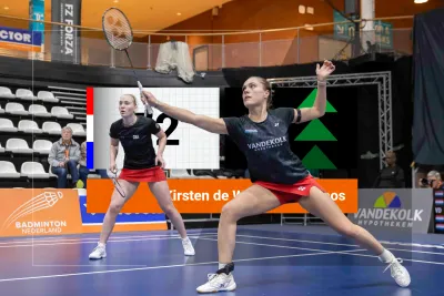 Wereldranglijst Badminton 14 april 2026: vrouwendubbel Kirsten de Wit en Meerte Loos in top 75