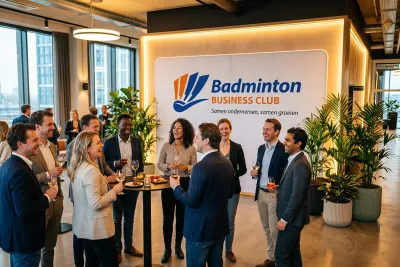 Samen scoren op én naast de baan: ontdek de Badminton Business Club!